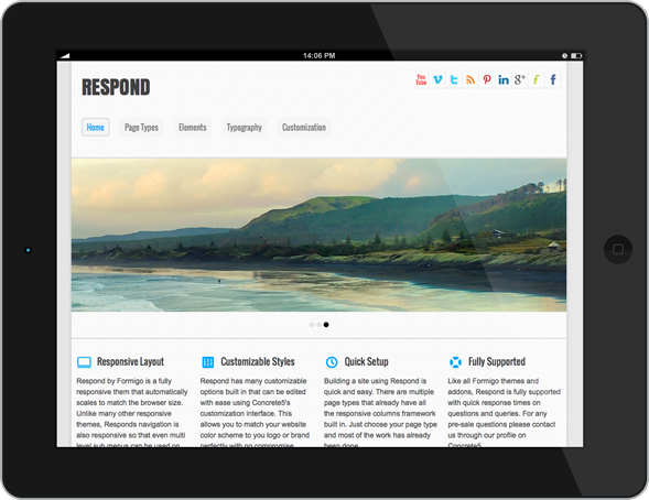 Respond - Tablet
