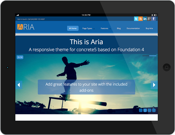 Aria - Tablet