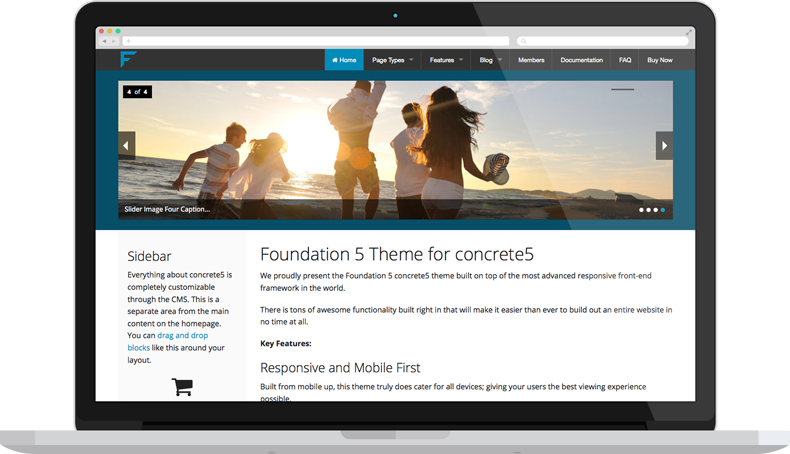 Foundation 5 - Desktop