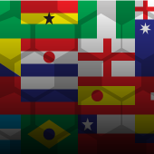World Cup Supporter Badge Block